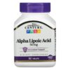 Thực phẩm chức năng 21st Century Alpha Lipoic Acid 50 mg 90 Tablets 740985216743