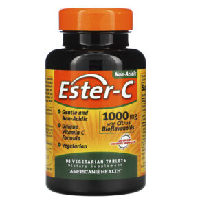 Thực phẩm chức năng American Health Ester-C 1,000 mg 90 Vegetarian Tablets 76630169813