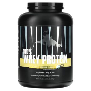 Thực phẩm chức năng Animal 100% Whey Protein Powder Classic Vanilla 4 lb (1.81 kg) 039442000750