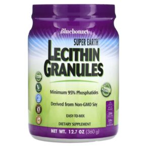 Thực phẩm chức năng Bluebonnet Nutrition Super Earth Lecithin Granules 12.7 oz (360 g) 743715009288