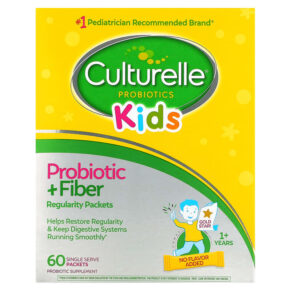 Thực phẩm chức năng Culturelle Kids Probiotic + Fiber 1+ Years Unflavored 60 Single Serve Packets 49100400938