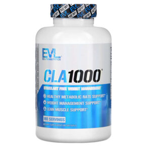 Thực phẩm chức năng EVLution Nutrition CLA1000 Stimulant Free Weight Management 180 Softgels 682055552361