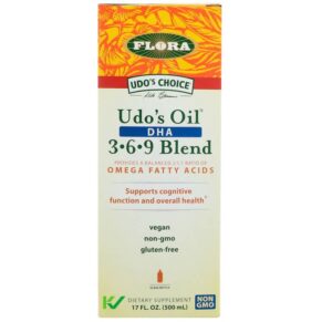 Thực phẩm chức năng Flora Udo's Choice Udo's Oil DHA 3-6-9 Blend 17 fl oz (500 ml) 61998679982