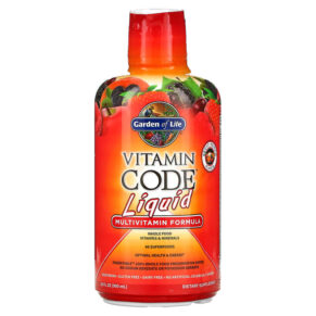 Thực phẩm chức năng Garden of Life Vitamin Code Liquid Multivitamin Formula Fruit Punch 30 fl oz (900 ml) 658010115964