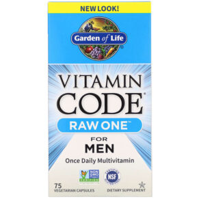 Thực phẩm chức năng Garden of Life Vitamin Code RAW One Once Daily Multivitamin For Men 75 Vegetarian Capsules 658010114028