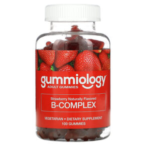 Thực phẩm chức năng Gummiology B Complex Gummies Strawberry 100 Gummies 898220014804