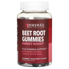 Thực phẩm chức năng Havasu Nutrition Beet Root Gummies Mixed Berry 60 Gummies 850008464645