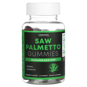 Thực phẩm chức năng Havasu Nutrition Saw Palmetto Gummies Raspberry 60 Gummies 850008464607