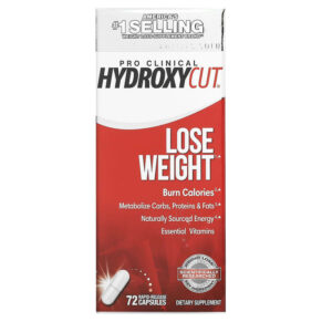 Thực phẩm chức năng Hydroxycut Pro Clinical Hydroxycut Lose Weight 72 Rapid-Release Capsules 631656608847