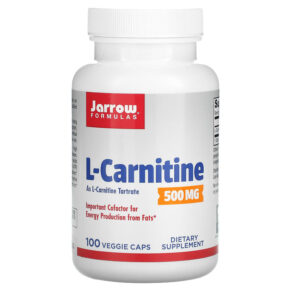 Thực phẩm chức năng Jarrow Formulas L-Carnitine 500 mg 100 Veggie Caps 790011020028