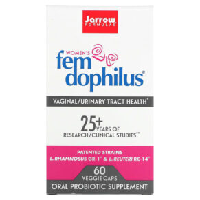 Thực phẩm chức năng Jarrow Formulas Women's Fem Dophilus 60 Veggie Caps 790011030300