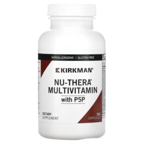 Thực phẩm chức năng Kirkman Labs Nu-Thera Multivitamin with P5P 300 Capsules 812325021208