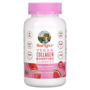 Thực phẩm chức năng MaryRuth Organics Vegan Collagen Boosting Gummies Watermelon 90 Gummies 856645008334