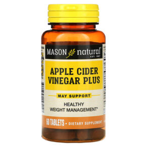 Thực phẩm chức năng Mason Natural Apple Cider Vinegar Plus 60 Tablets 311845157058