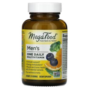 Thực phẩm chức năng MegaFood Men’s One Daily MultiVitamin 30 Tablets 051494101063