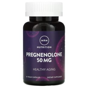 Thực phẩm chức năng MRM Nutrition Pregnenolone 50 mg 60 Vegan Capsules 609492510068