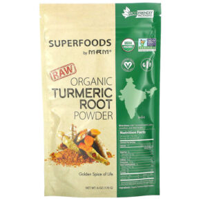 Thực phẩm chức năng MRM Nutrition Raw Organic Turmeric Root Powder 6 oz (170 g) 609492800053