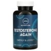Thực phẩm chức năng MRM Nutrition Testosterone Again Energy & Libido 60 Vegan Capsules 609492710079