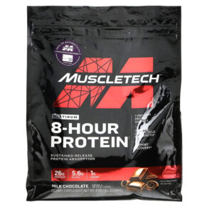 Thực phẩm chức năng MuscleTech Platinum 8-Hour Protein Milk Chocolate 4.60 lbs (2.09 kg) 631656703528