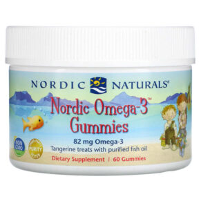 Thực phẩm chức năng Nordic Naturals Nordic Omega-3 Gummies Tangerine 82 mg 60 Gummies 768990301308