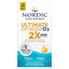 Thực phẩm chức năng Nordic Naturals Ultimate Omega 2X with Vitamin D3 Lemon 60 Mini Soft Gels 768990061059