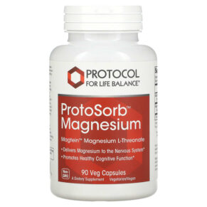 Thực phẩm chức năng Protocol for Life Balance Protosorb Magnesium 90 Veg Capsules 707359123908