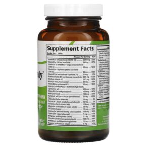 Thực phẩm bổ sung Pure Essence, One 'n' Only, Whole Food Based Multivitamin, 90 Tablets, 659670011054