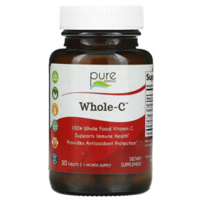 Thực phẩm chức năng Pure Essence Whole C 30 Tablets 659670090011