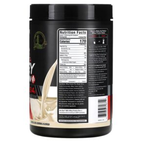 Thực phẩm bổ sung Six Star, Elite Series, 100% Whey Protein Plus, Vanilla Cream, 1.81 lbs (821 g), 631656716719