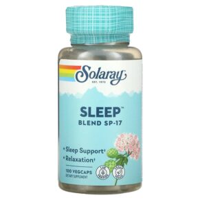 Thực phẩm chức năng Solaray Sleep Blend SP-17 100 VegCaps 76280021707