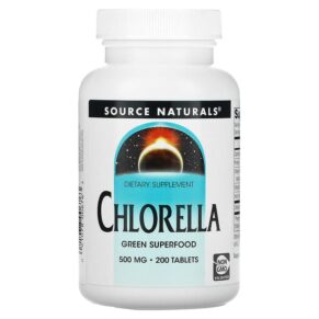 Thực phẩm chức năng Source Naturals Chlorella 500 mg 200 Tablets 21078006763