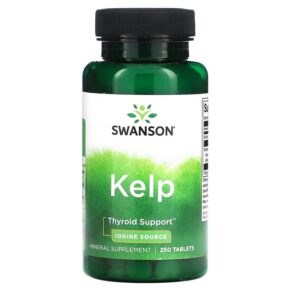 Thực phẩm chức năng Swanson Kelp 250 Tablets 087614117454