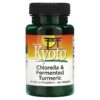 Thực phẩm chức năng Swanson Kyoto Chlorella & Fermented Turmeric 120 Tablets 087614180069