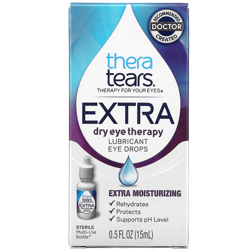 TheraTears Dry Eye Therapy Lubricant Eye Drops 30 Sterile SingleUse