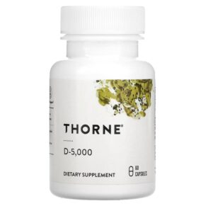 Thực phẩm chức năng Thorne D-5,000 60 Capsules 693749138013