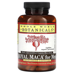 Thực phẩm chức năng Whole World Botanicals Royal Maca for Men 253 mg 180 Veg Caps 691195001059